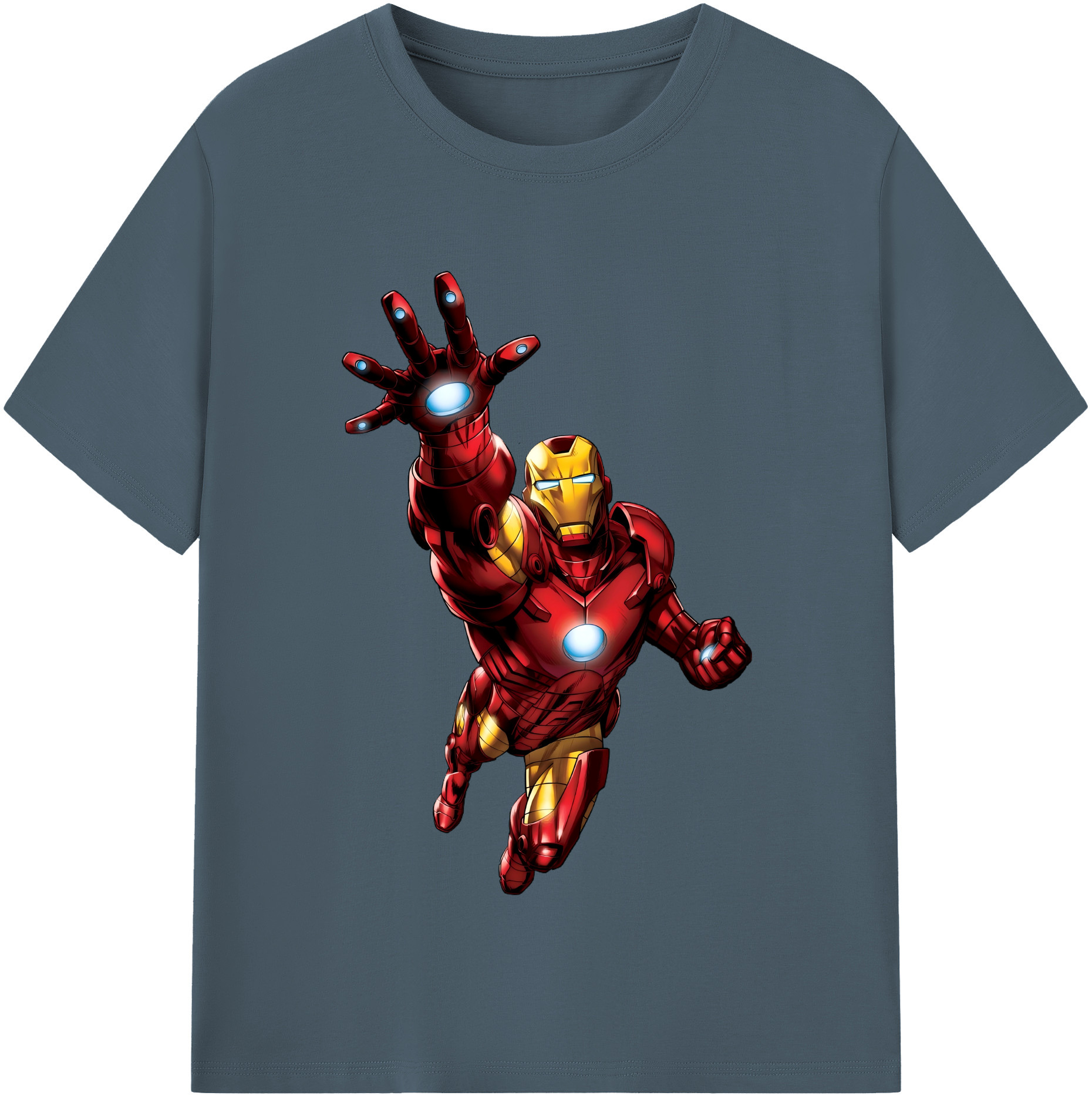（画像用） アベンジャーズ The Avengers 綿100％半袖Tシャツ（フロントプリント）